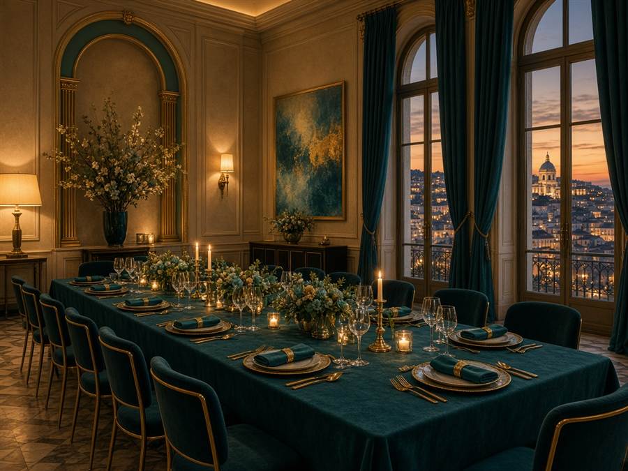Private dining event at FrameLisbonna